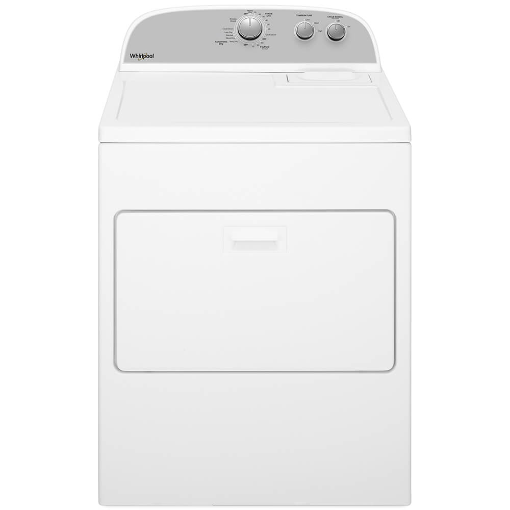 Whirlpool® WED4950HW - 7.0 Cu Ft - Top Load Electric Dryer - White - With  AutoDry™ Drying System